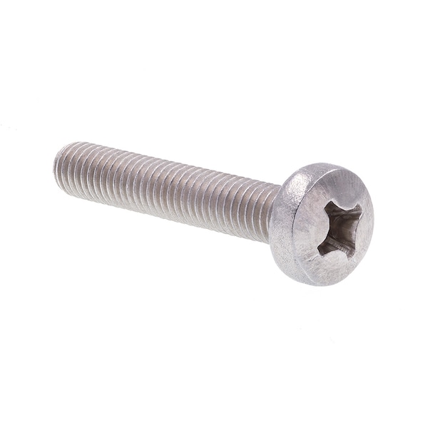 Prime-Line Machine Screw, Metric Pan Head, Phil Drive M6-1.0 X 35MM A2-70 Stainless Steel 10PK 9131620 - main